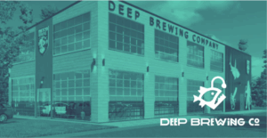 Artist rendering of Deep Brewing Company's new home.